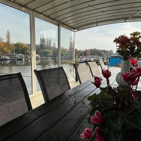 Large Barge, Unique And Atypical, Parking * Praga