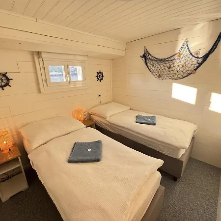 Large Barge, Unique And Atypical, Parking Botel