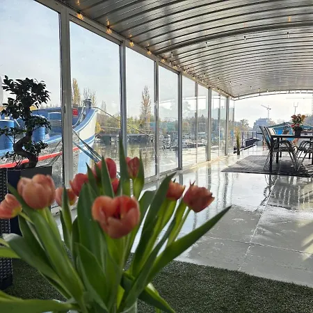 Large Barge, Unique And Atypical, Parking Botel *