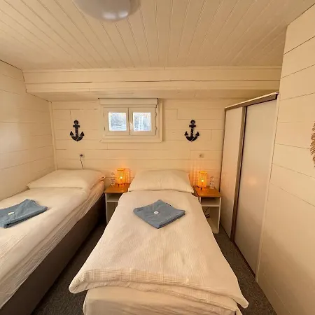 Large Barge, Unique And Atypical, Parking Botel *