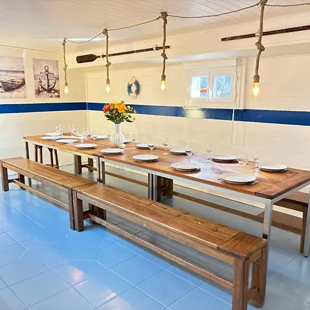 Large Barge, Unique And Atypical, Parking Botel