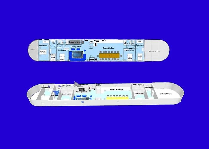 Large Barge, Unique And Atypical, Parking